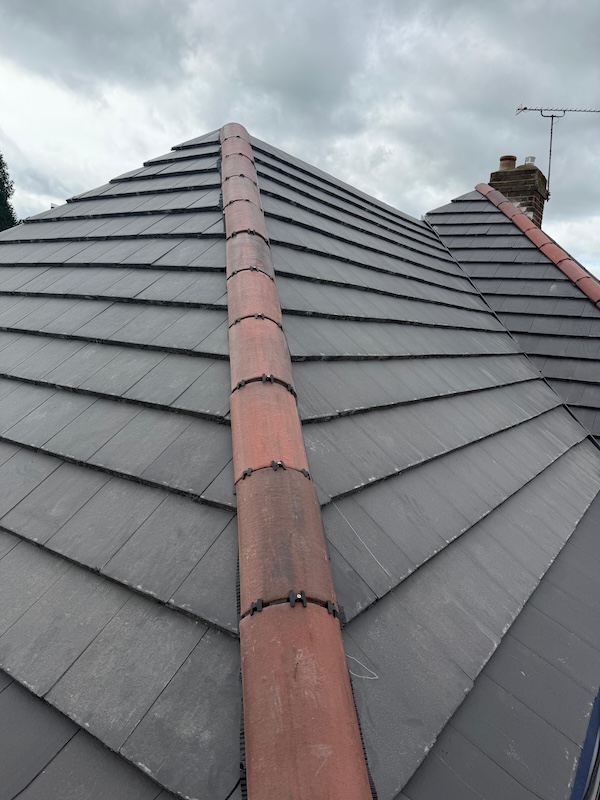 Completed new roof installation in Stockport
