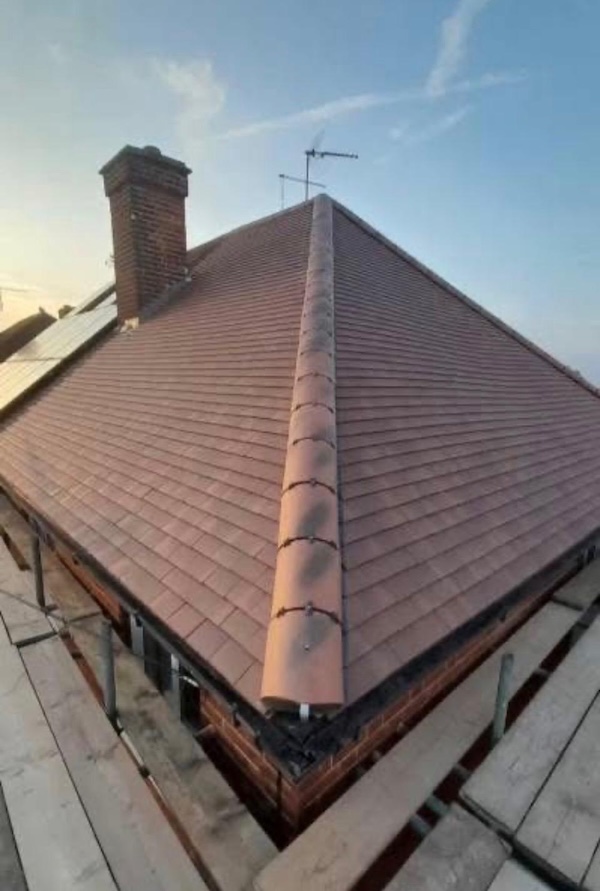 New roof with dry verge detailing in Stockport